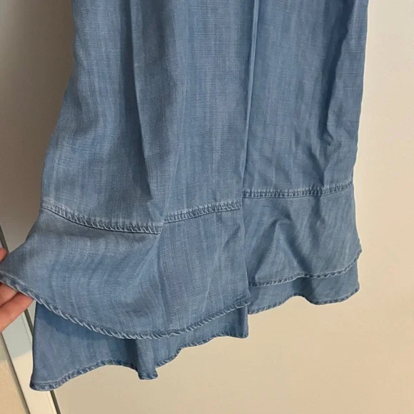 Bella Dahl Light Blue Sleeveless Denim Dress - like new size small - Picture 7 of 7